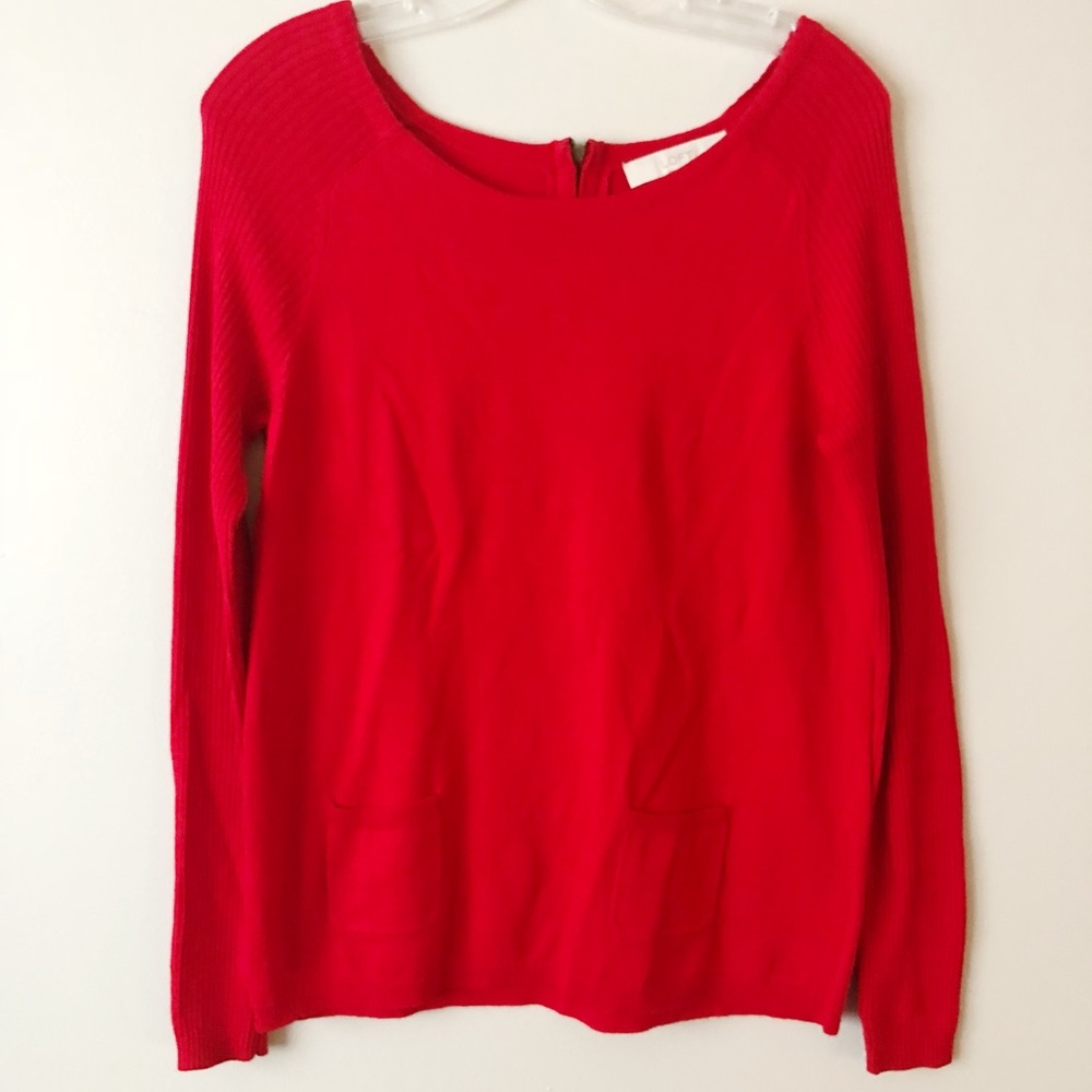 Red Loft sweater